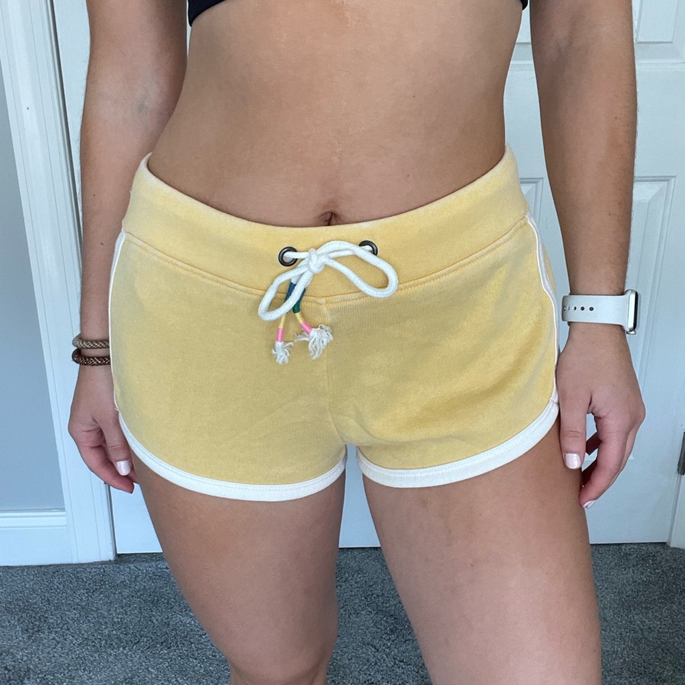 Soft Yellow Summer Shorts